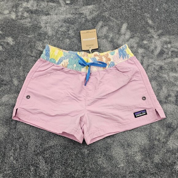 Patagonia Other - Patagonia Costa Rica 3" Baggies Shorts Kids Medium Unlined milkweed Mauve 67088